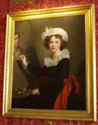 Self-portrait of Elisabeth Vigee-Le Brun