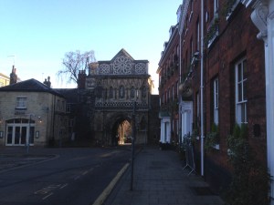 Entrance to Cathedral grounds